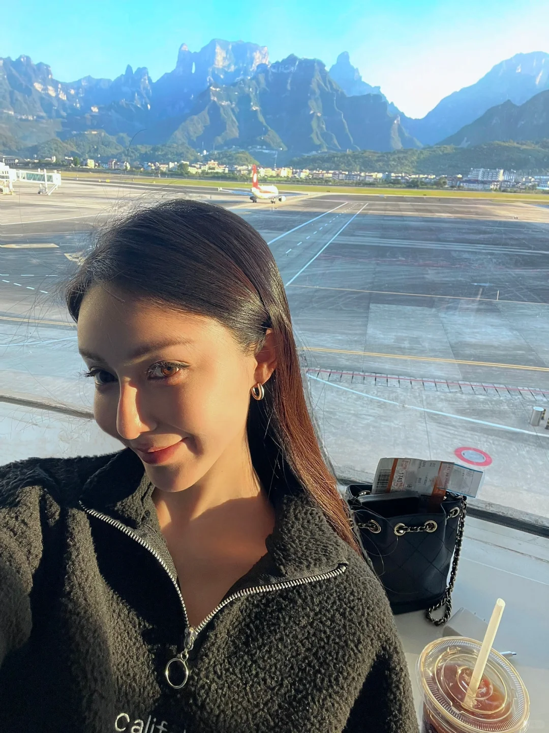 张家界最出片的是机场✈️