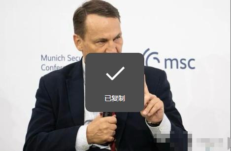 波兰外长西科尔斯基日前接受美媒采访时，指责中国借俄乌冲突“发战争财”、不愿促使俄