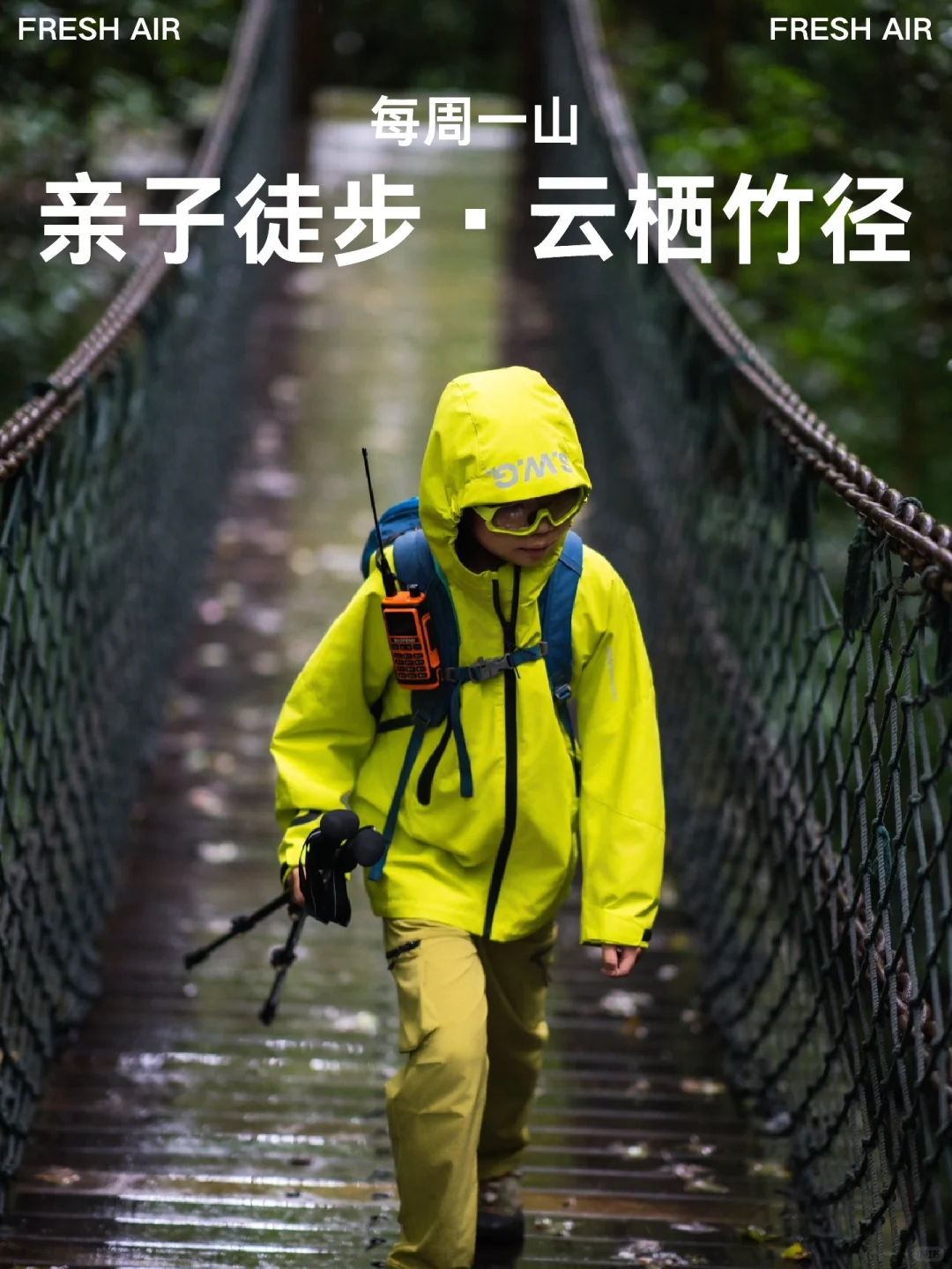 杭州蕞有氛围的徒步路线❗️秋雨中的云栖竹径