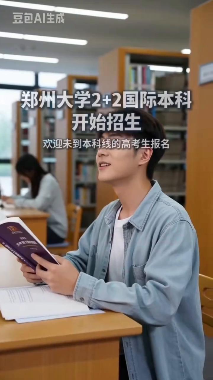 郑州大学2+2国际本科开始招生。
郑州大学2+2国际本科为你开启世界名校之门，欢
