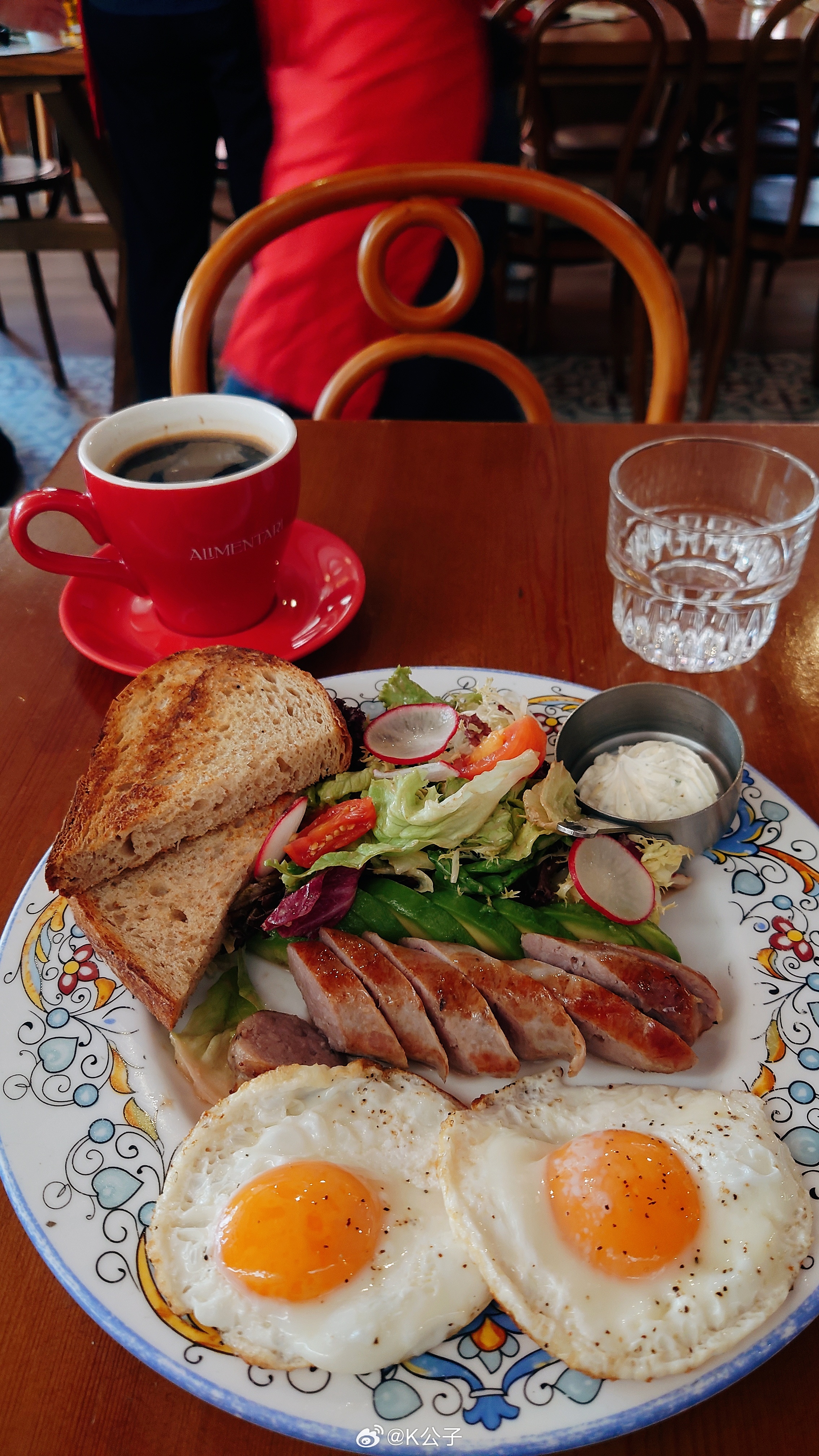 很标准的Brunch。早餐[超话]元气早餐[超话] ​​​