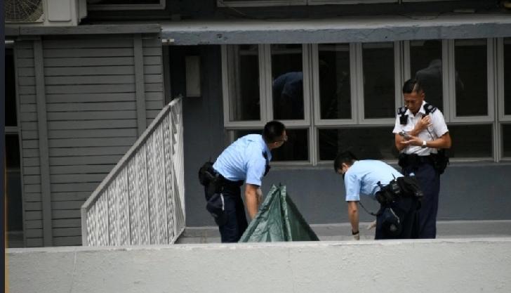 香港上环德辅道西91号联威商业大厦，今(28日)早上约8时，一名姓徐（72岁）男