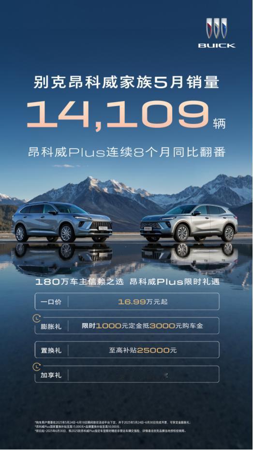 180万台整车下线见证，昂科威家族稳占中型SUV主流阵营
面对竞争日益激烈的SU