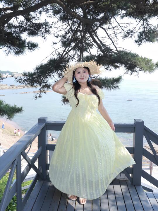 140斤微胖｜存一些海边拍照姿势🏝️