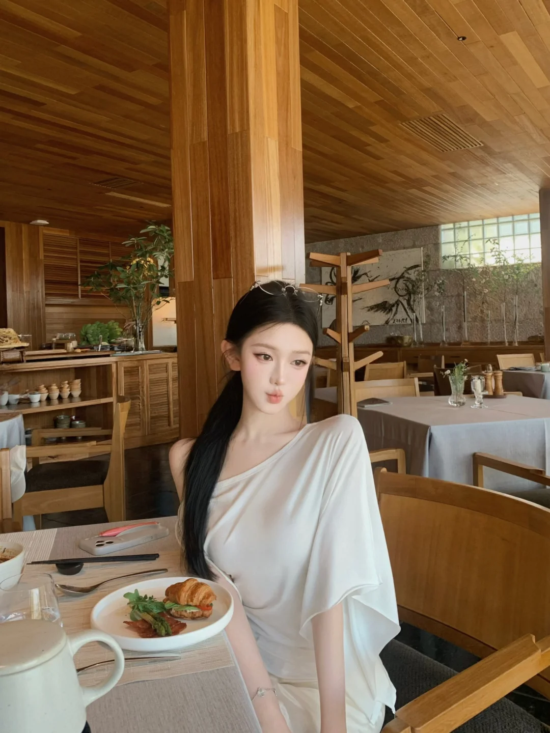 一身白好有松弛感