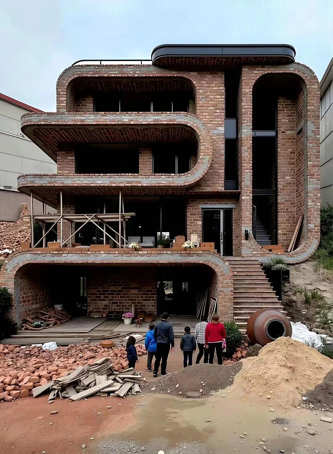 听说在乡下建一栋这样的房子需要百十万，有这么多钱在大城市买一套房不香吗？