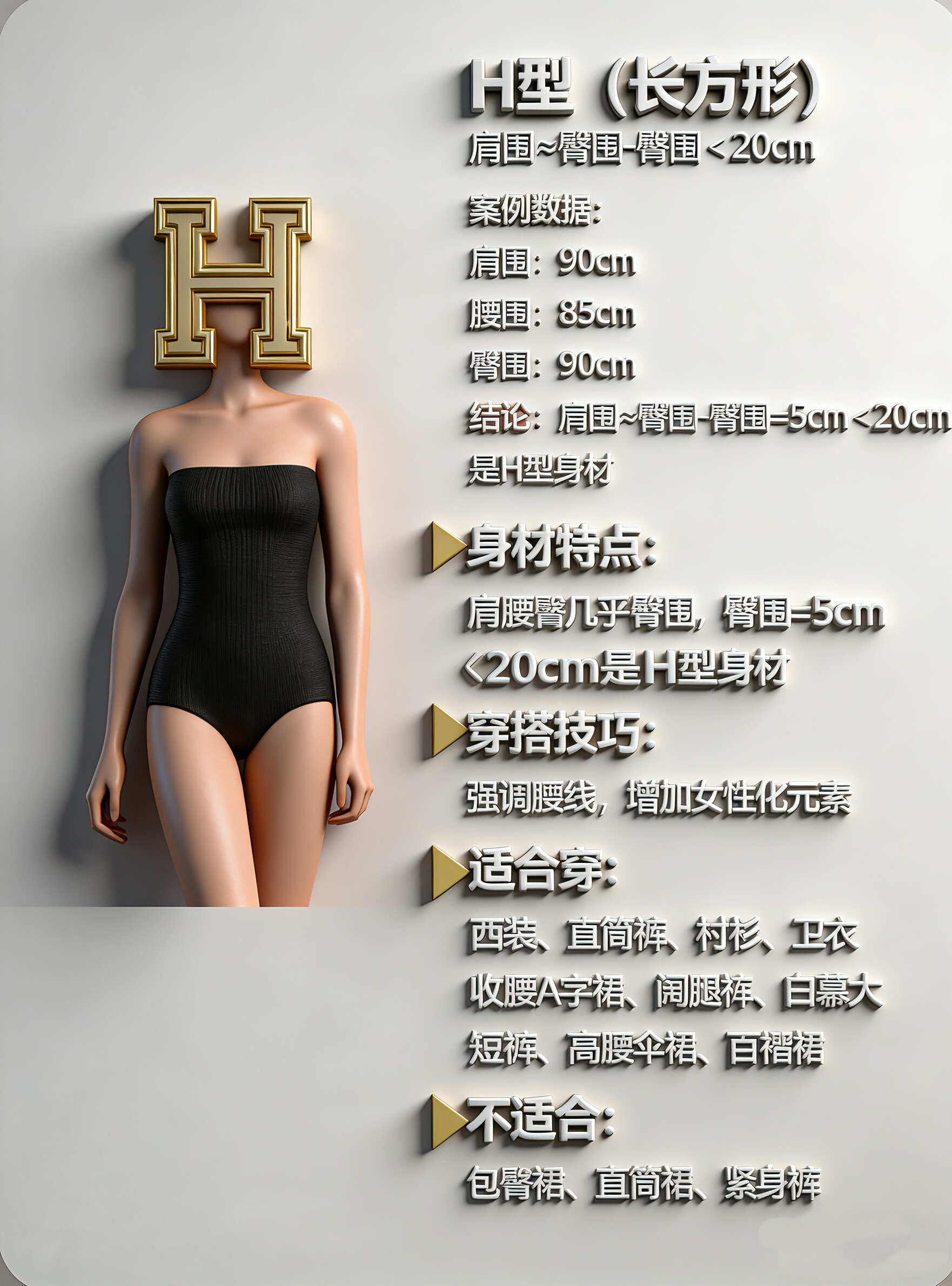 不同体型自测方法！！💡 谁还在乱买衣服？超会买指南 618时髦开局