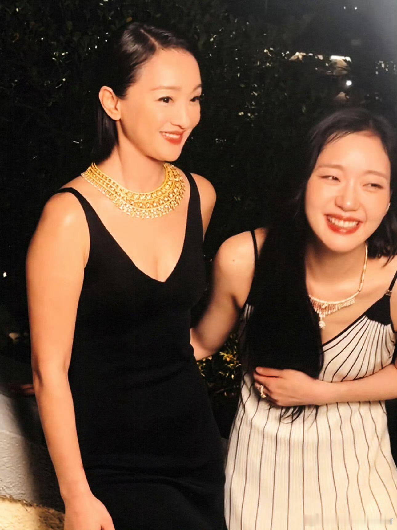 金高银表白周迅两个骨相美女梦幻联动啦