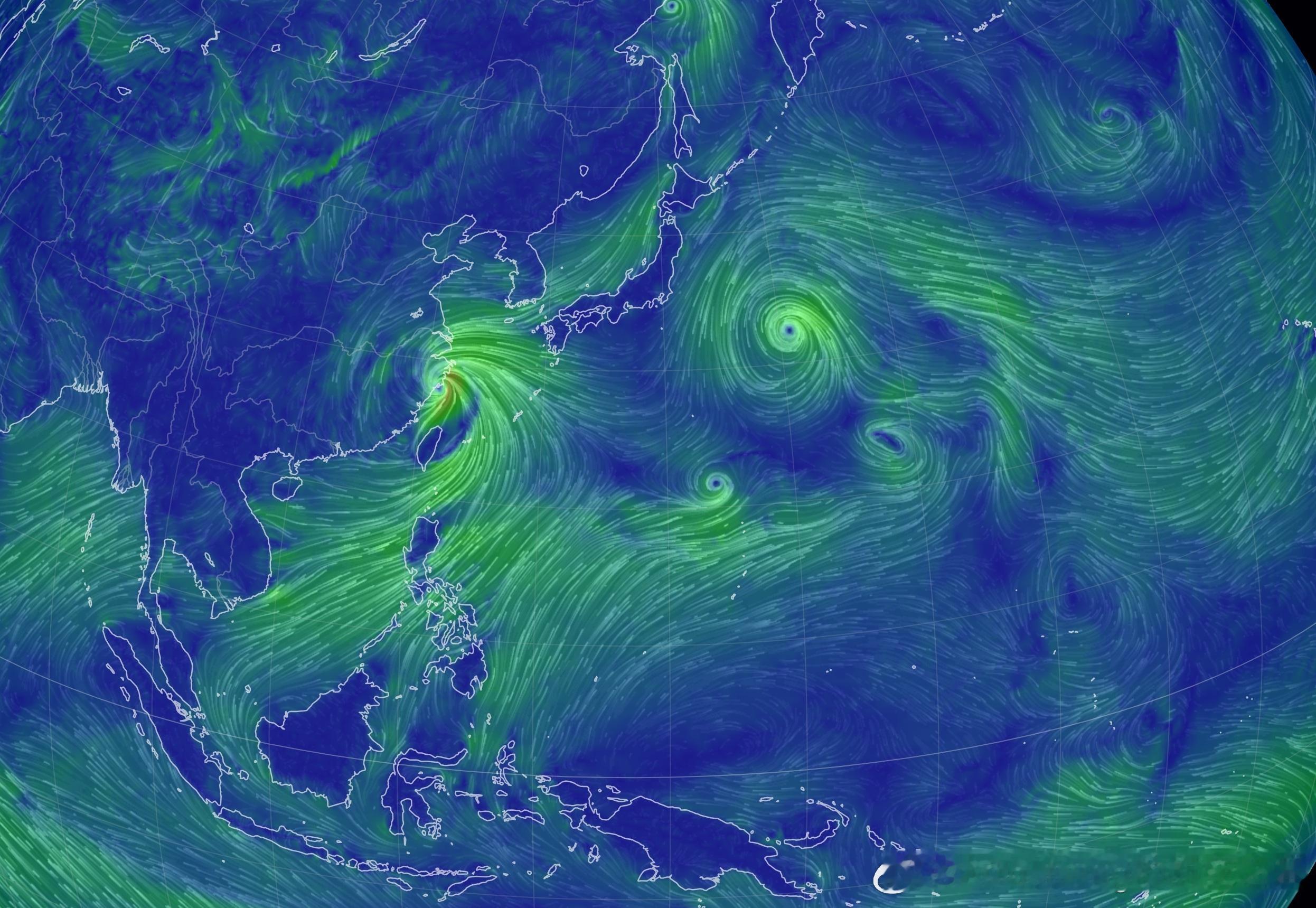台州玉环 捅了台风窝 今年的台风真能生，5个台风竟同时在线，西北太平洋海域迎来了