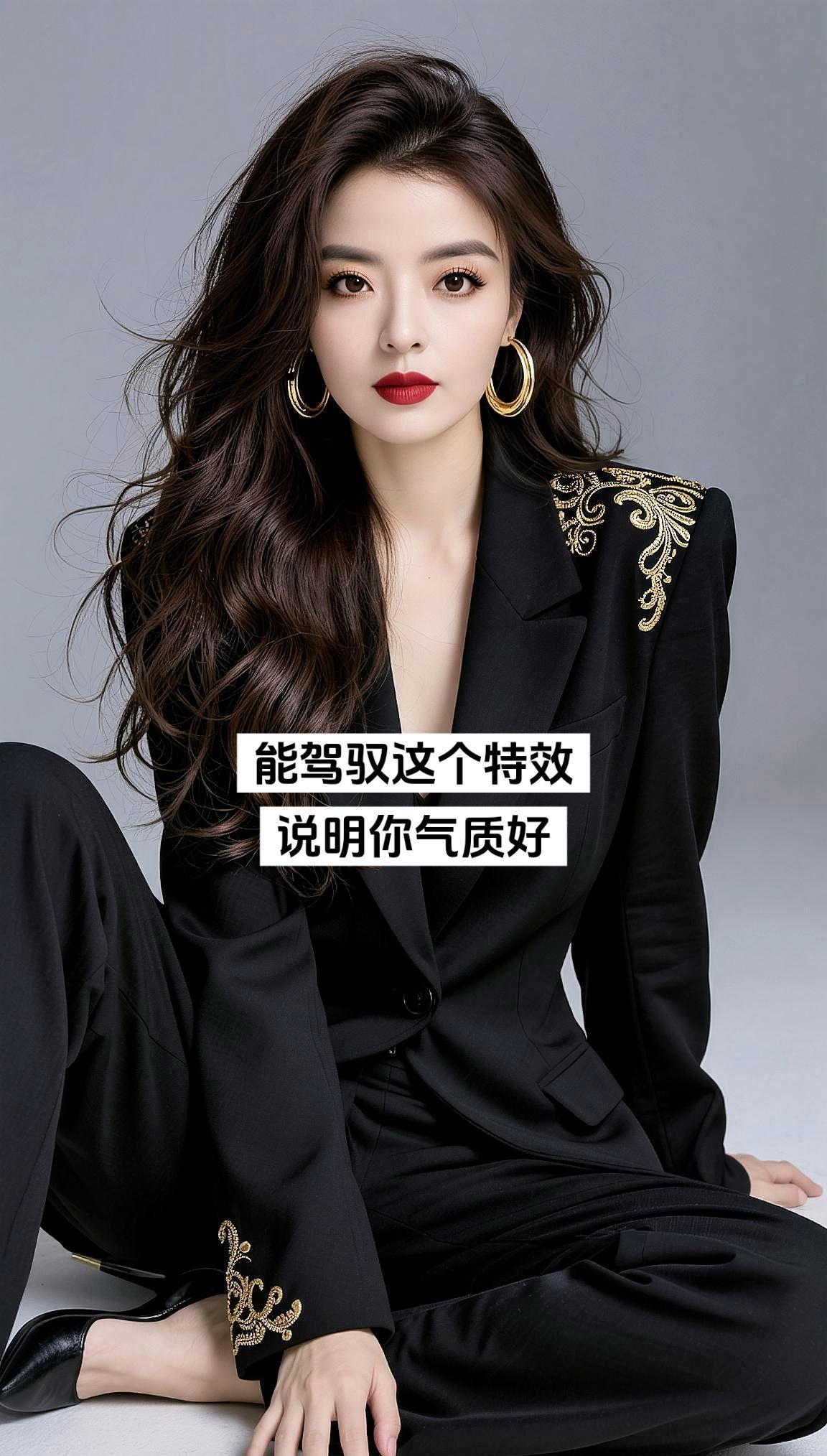 AI金绣西装写真 抖音ai创作 ai引领时尚新风尚 抖音玩法合伙人计划情绪音乐玩