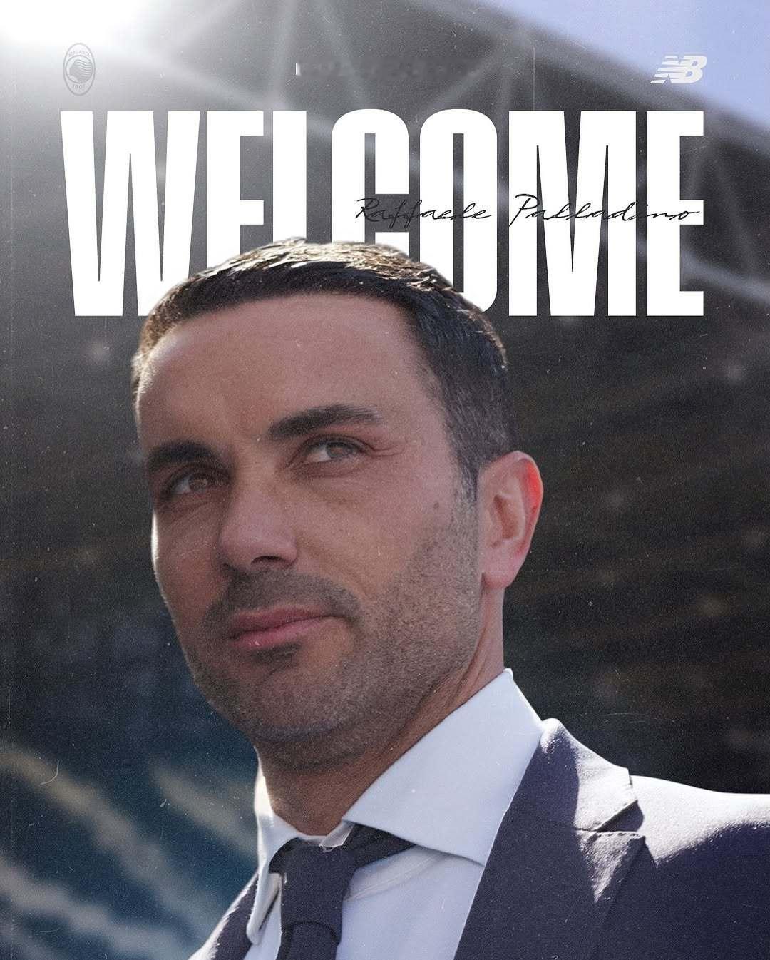 【官宣】  亚特兰大俱乐部官方宣布：帕拉迪诺🇮🇹正式成为球队新任主教练。