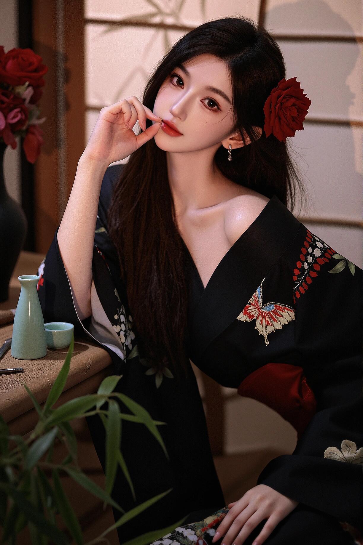 你说：时光清浅，百事从欢何来人间一惊鸿，只是世间一俗人 