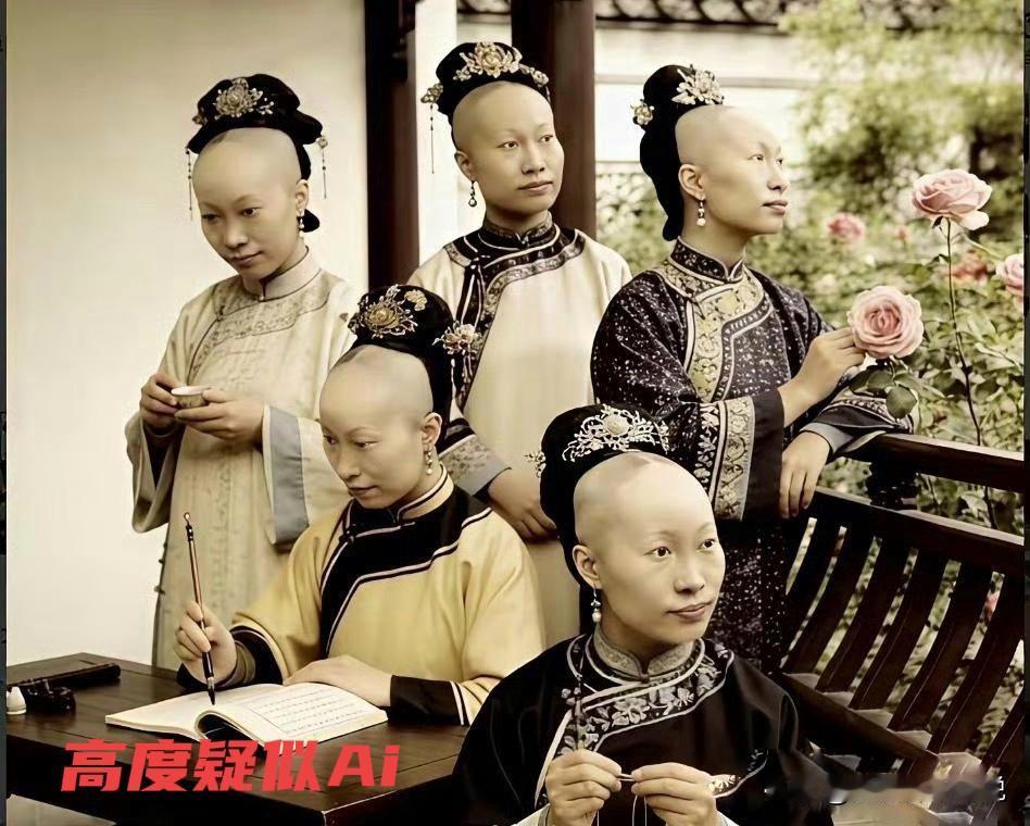 企图用Ai图片来带歪历史，不知道这位博主心里面是怎么想的。今天看到一张所谓的真实