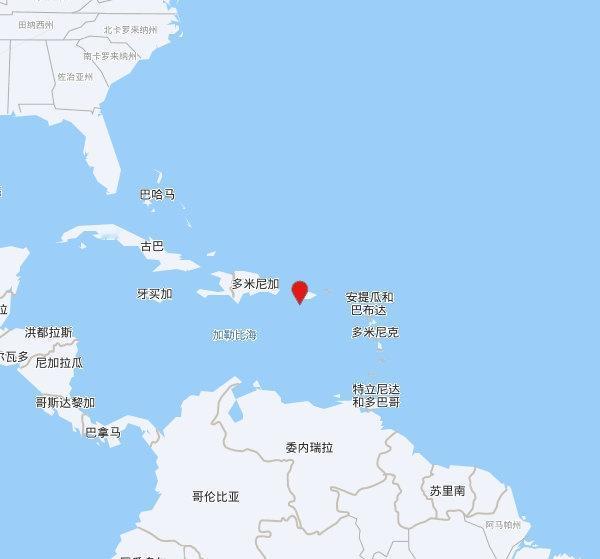 【美国地质勘探局】发布，2025-10-07 13:19:09 在 波多黎各Gu