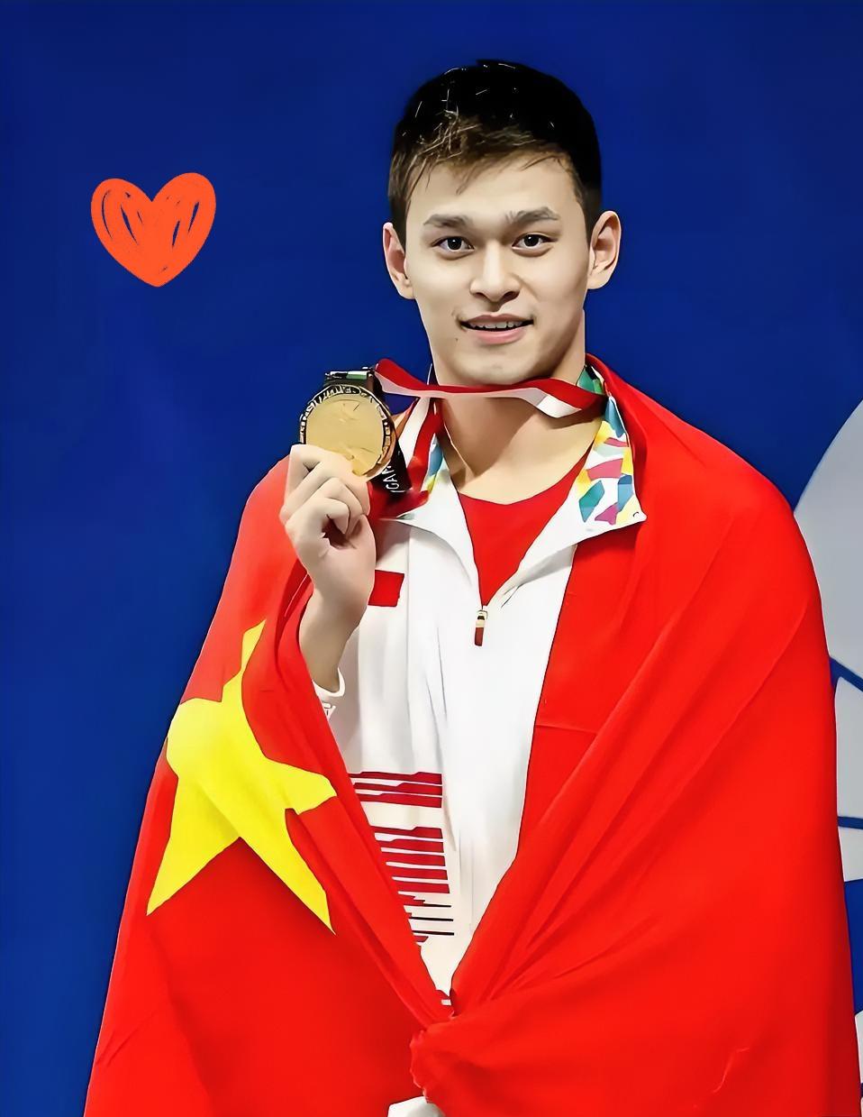 全国人民都在说！

34岁的孙杨和18岁的山东小将张展硕在游泳比赛中相遇，孙杨不