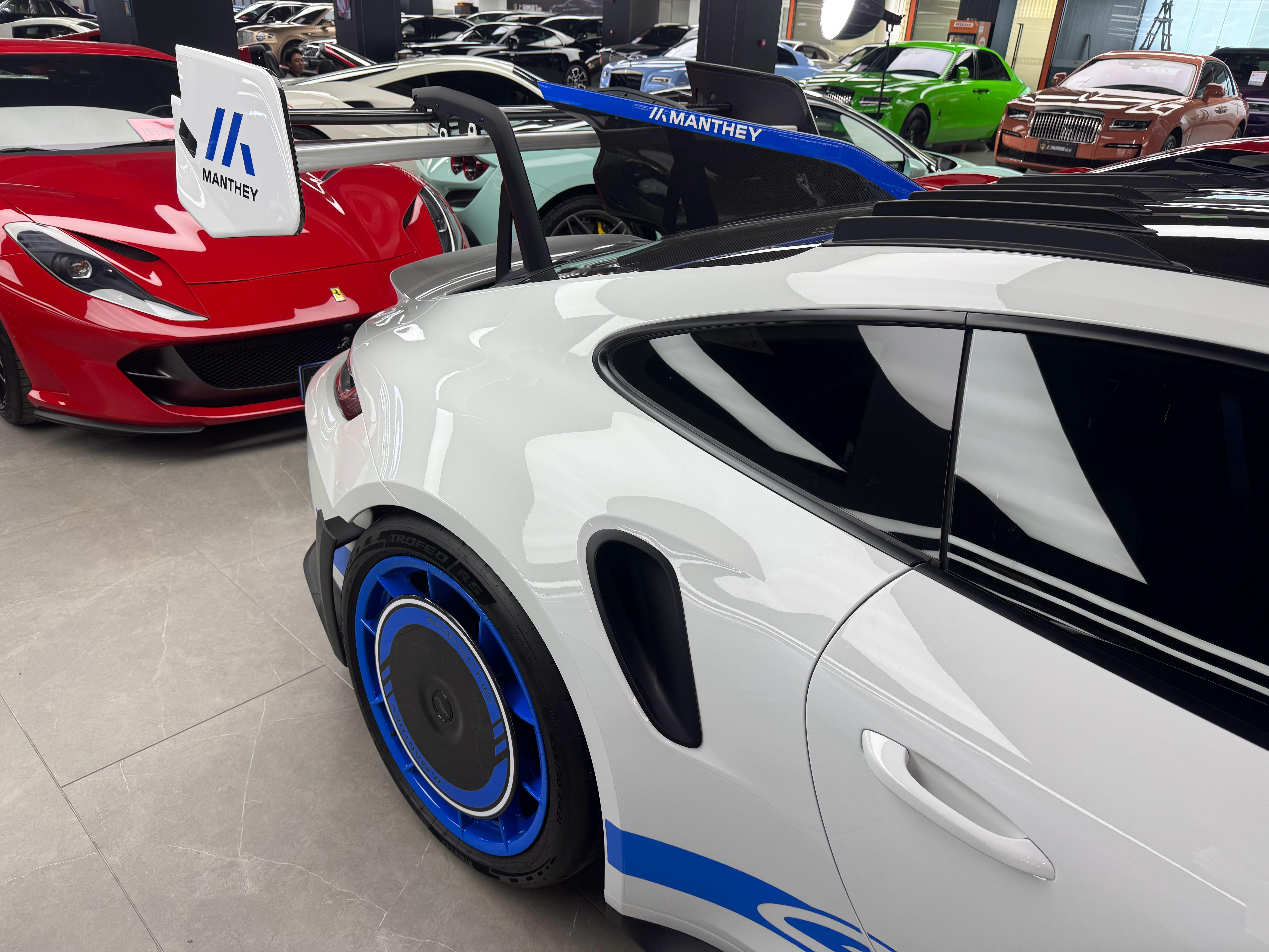 911 GT3 RS MR 太夸张！太帅了！ 