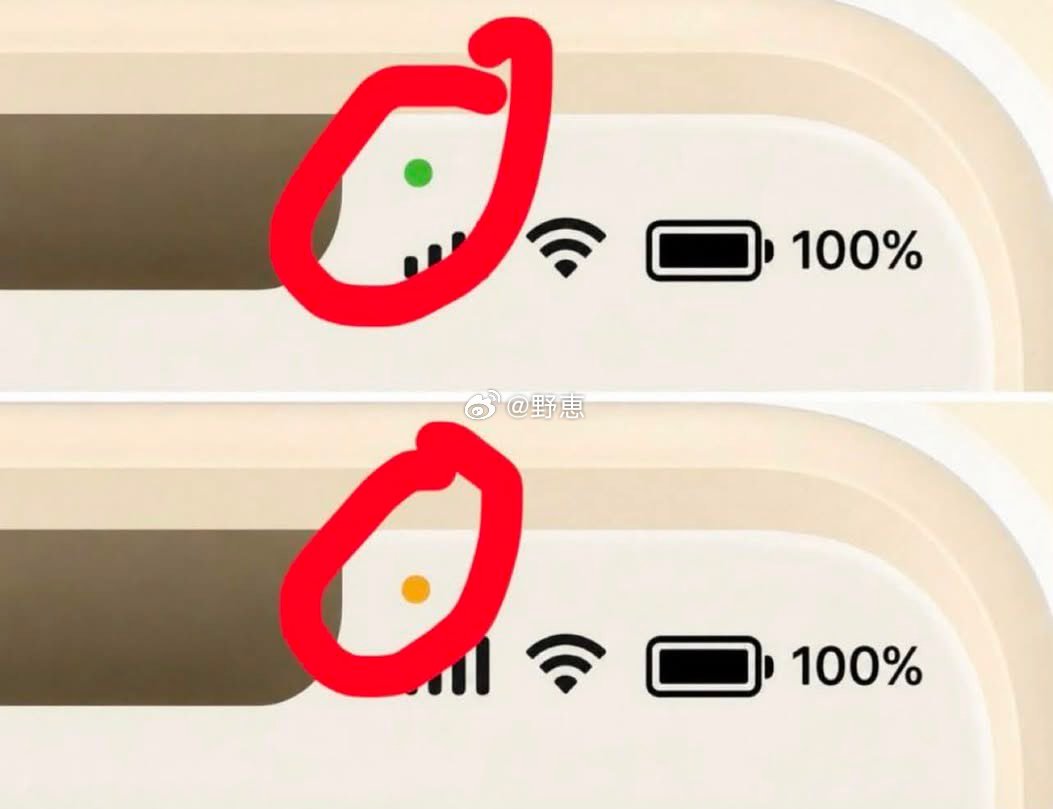 现在每个人都应该知道橙色和绿色意味着什么。 