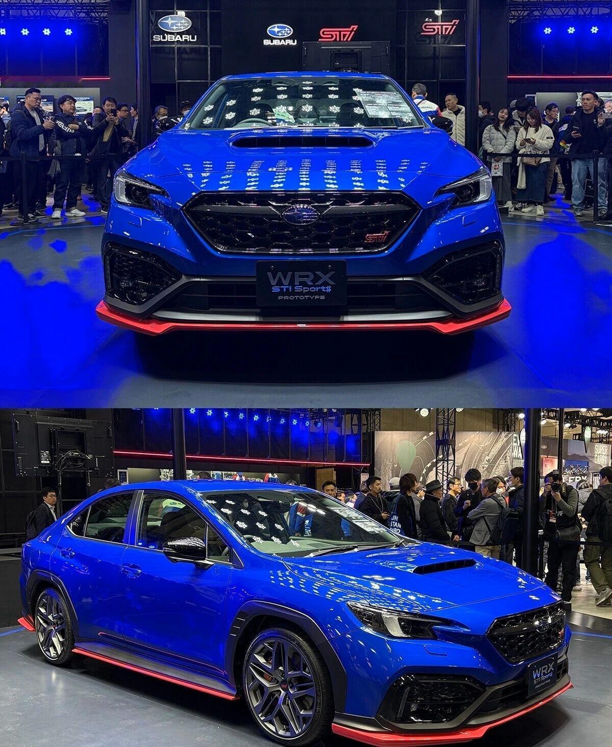最后的手动STI，是斯巴鲁的告别礼在电动化浪潮中，斯巴鲁于今年1月东京改装展，推
