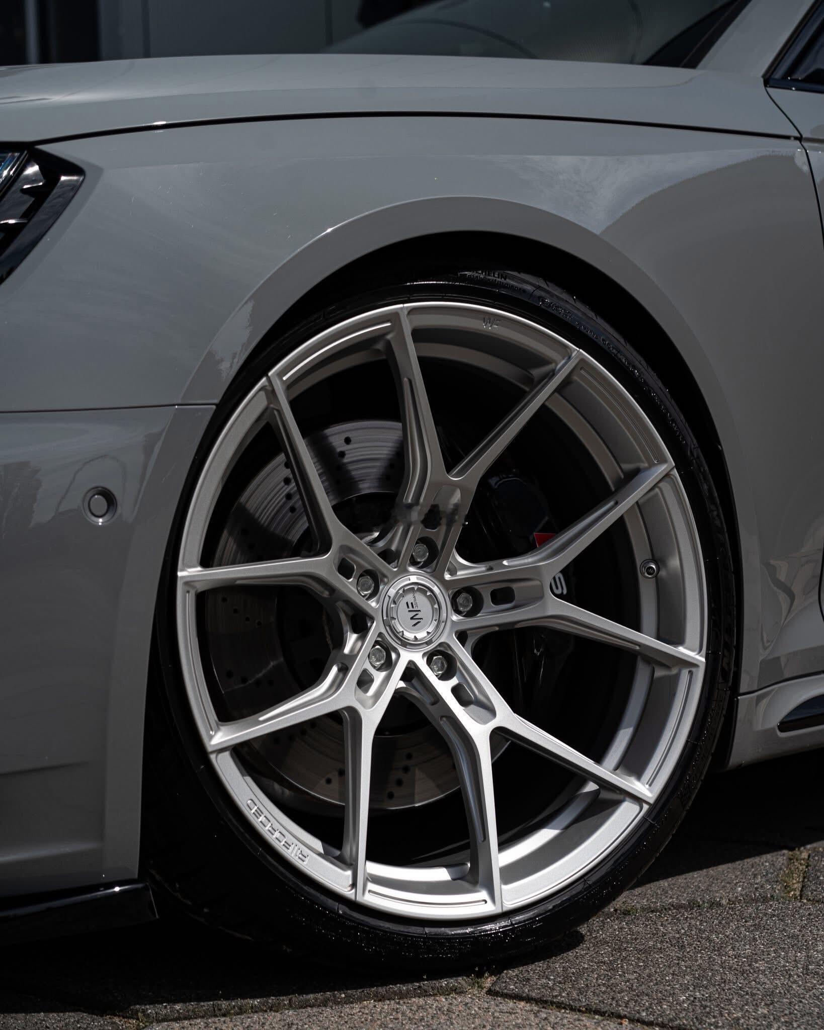 奥迪RS4升级WF R1 20寸极限凹锻造轮圈德国wheelforce轮毂[话题