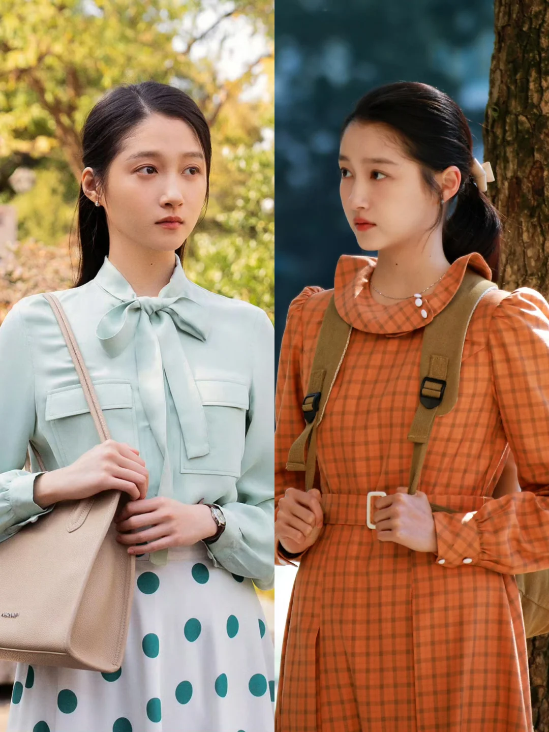 关晓彤卢昱晓｜《小巷人家》里80年代女大学生