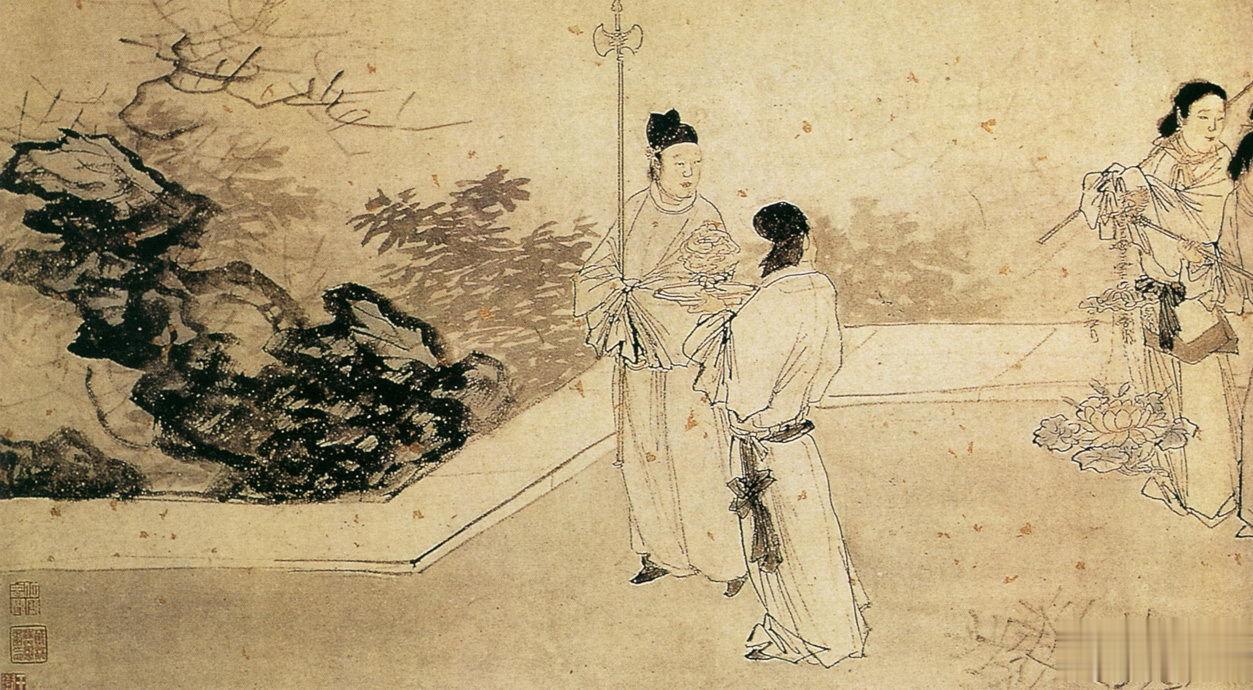 说是美国私人所藏里面的灯很有意思莲花灯鹤灯绛纱灯还有最后一个仕女挑的明式组合灯 