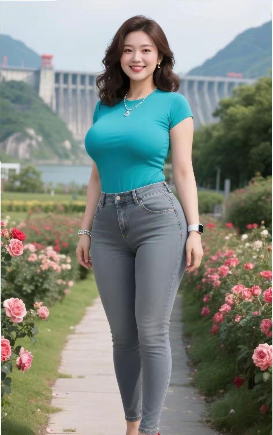 谁再说国内没有不输欧洲的春日浪漫花海我第一个不同意，藏在贵州石阡的玫瑰盛景最近直
