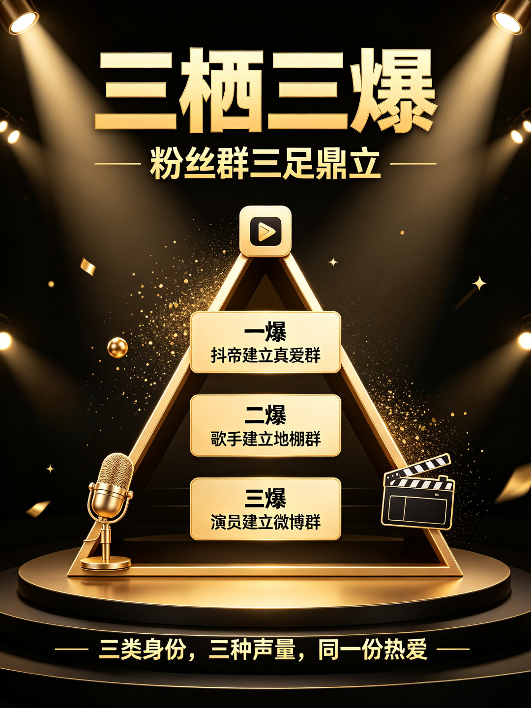 从未想过正常的行为还能如此被过度发散。我把这张图再发一遍。1.粉丝群全员平等，没