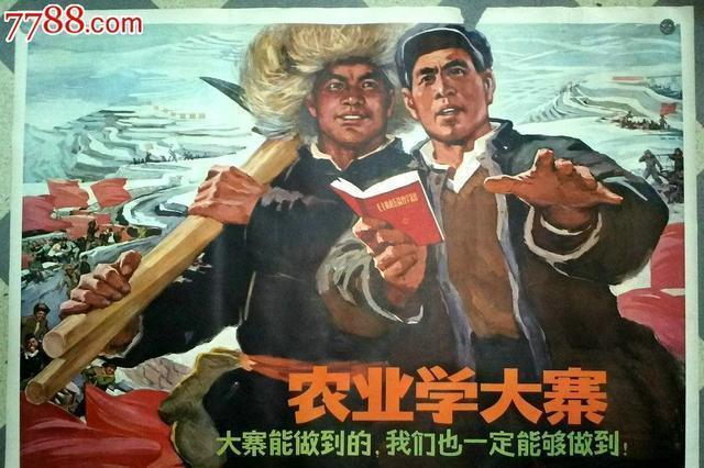 农业学大寨：辉煌与反思的交织篇章
在新中国历史的长河中，六十年代无疑是一个充满变