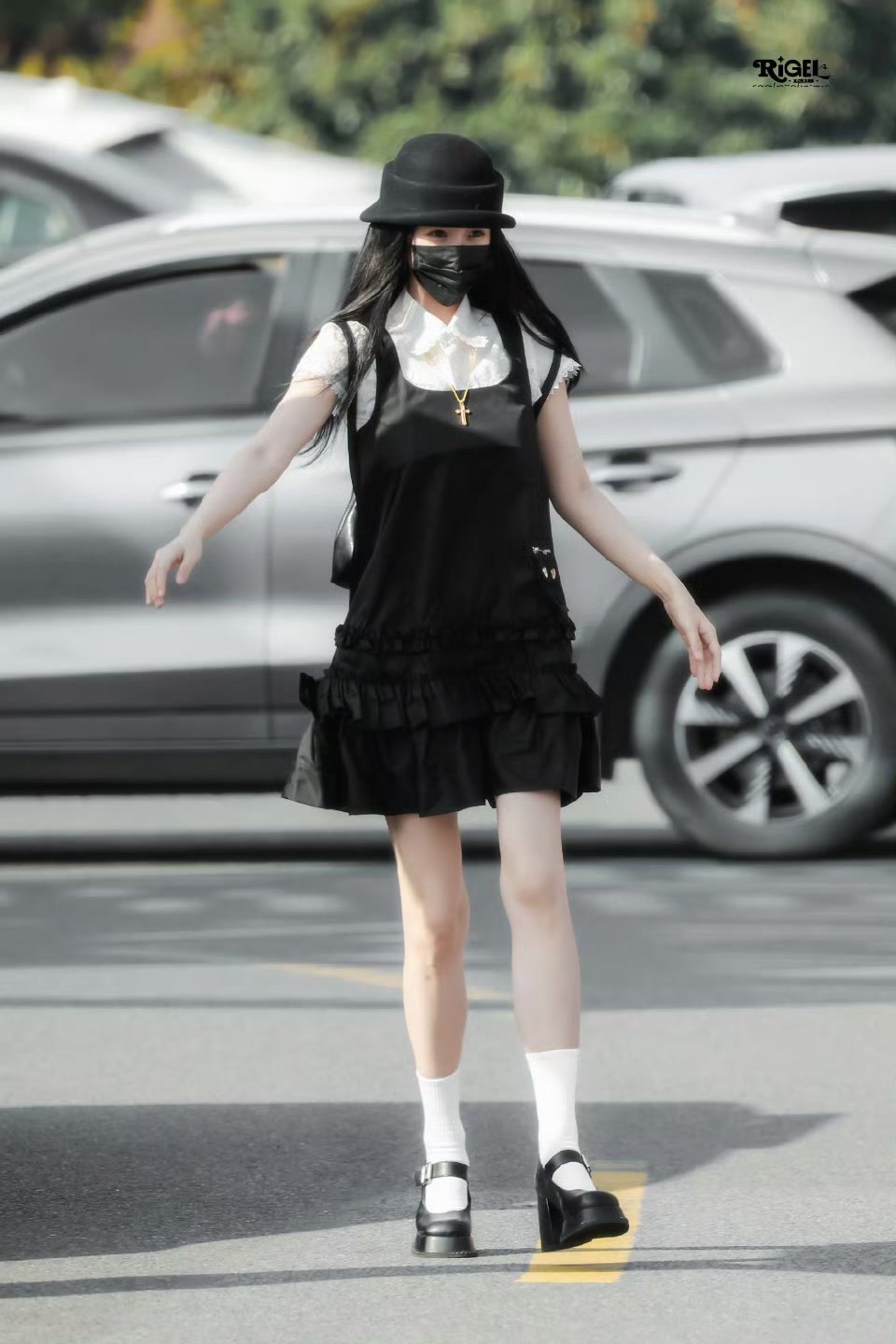 虞书欣云初令上班路透幼儿园jk学院风穿搭❗️ 谁家满分学姐👓 