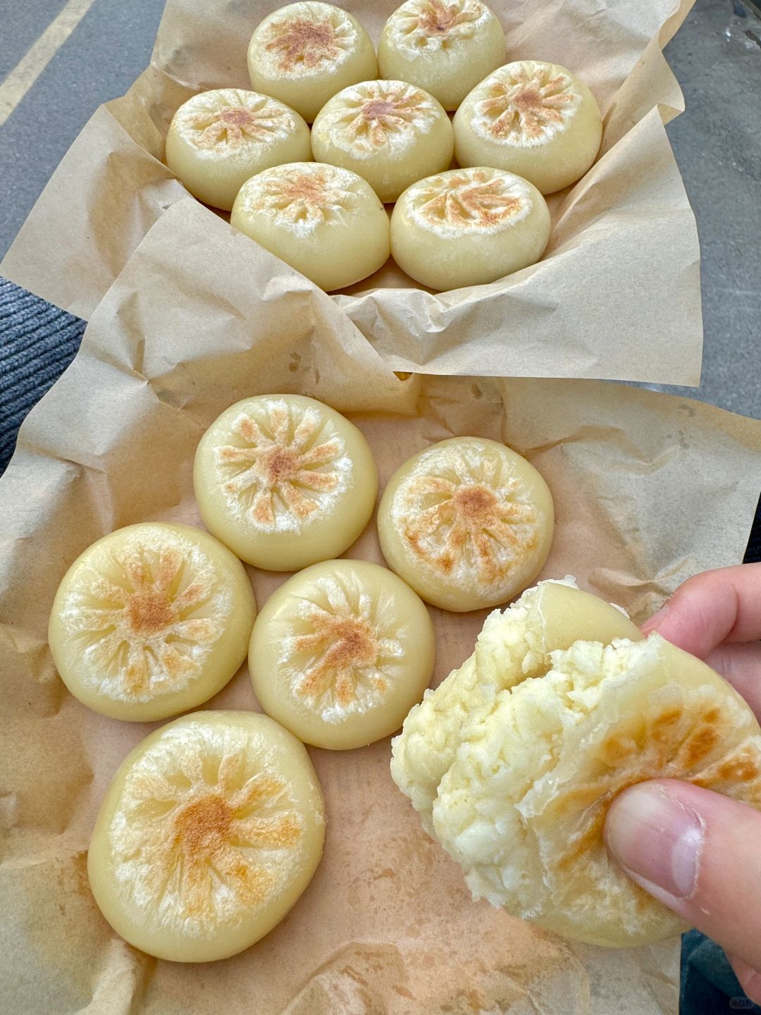 长沙大学城…新出的奶fufu…！终于吃到了！！ 😭