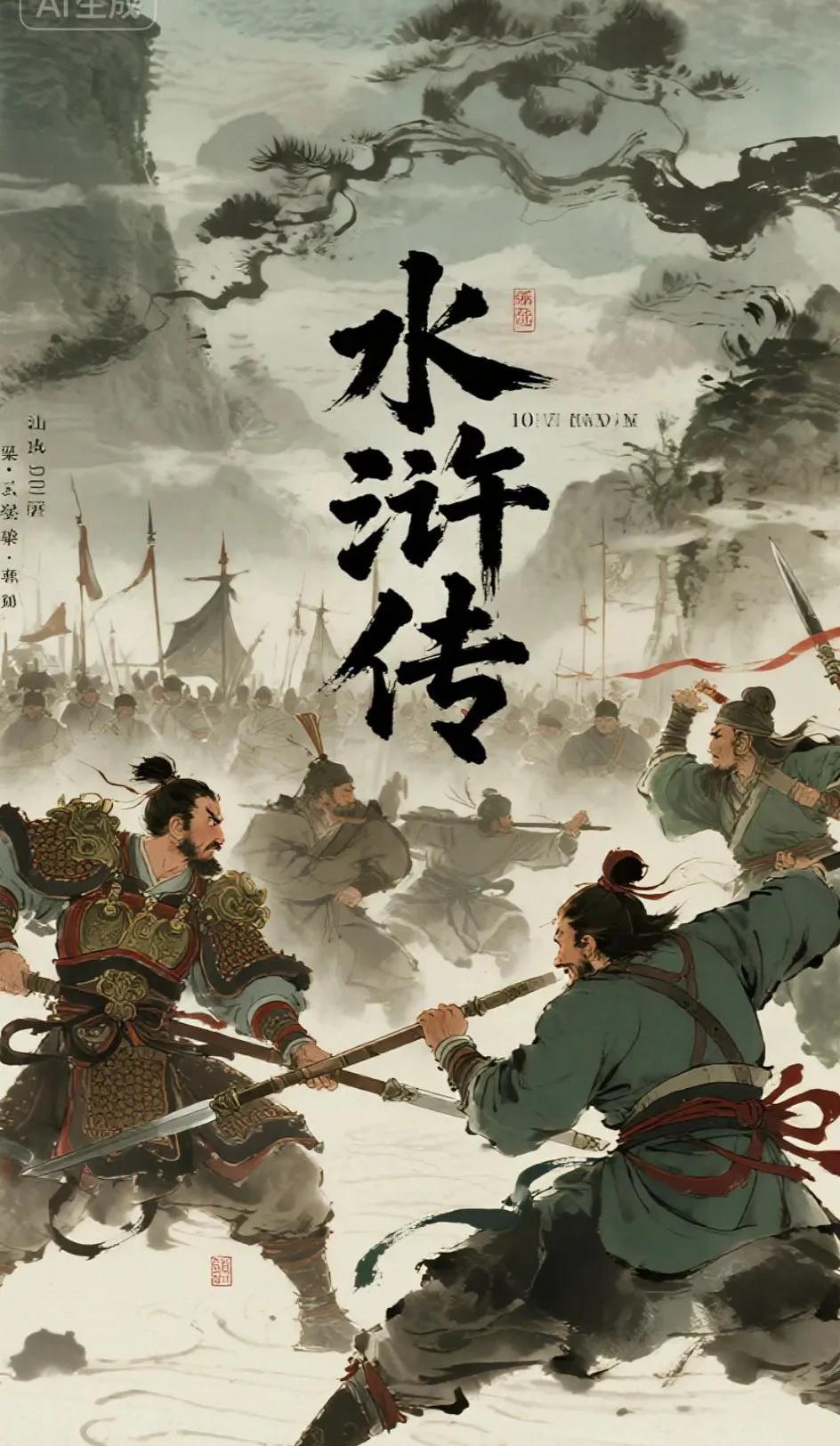 其实，你们都不知道《水浒传》的真正本意是什么！
   是寻找出路！[微风]
  