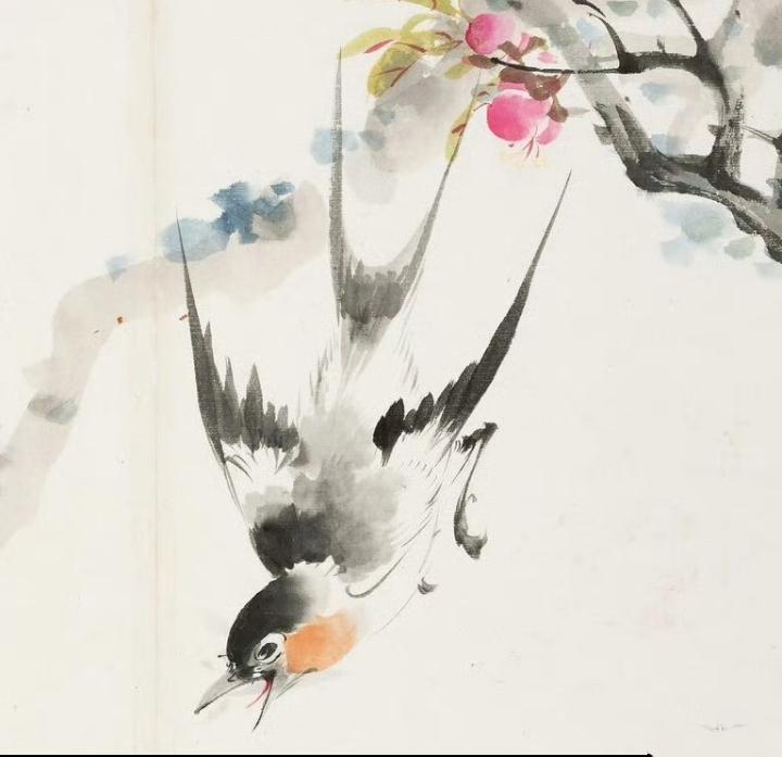 鸟的千姿百态。名家画鸟