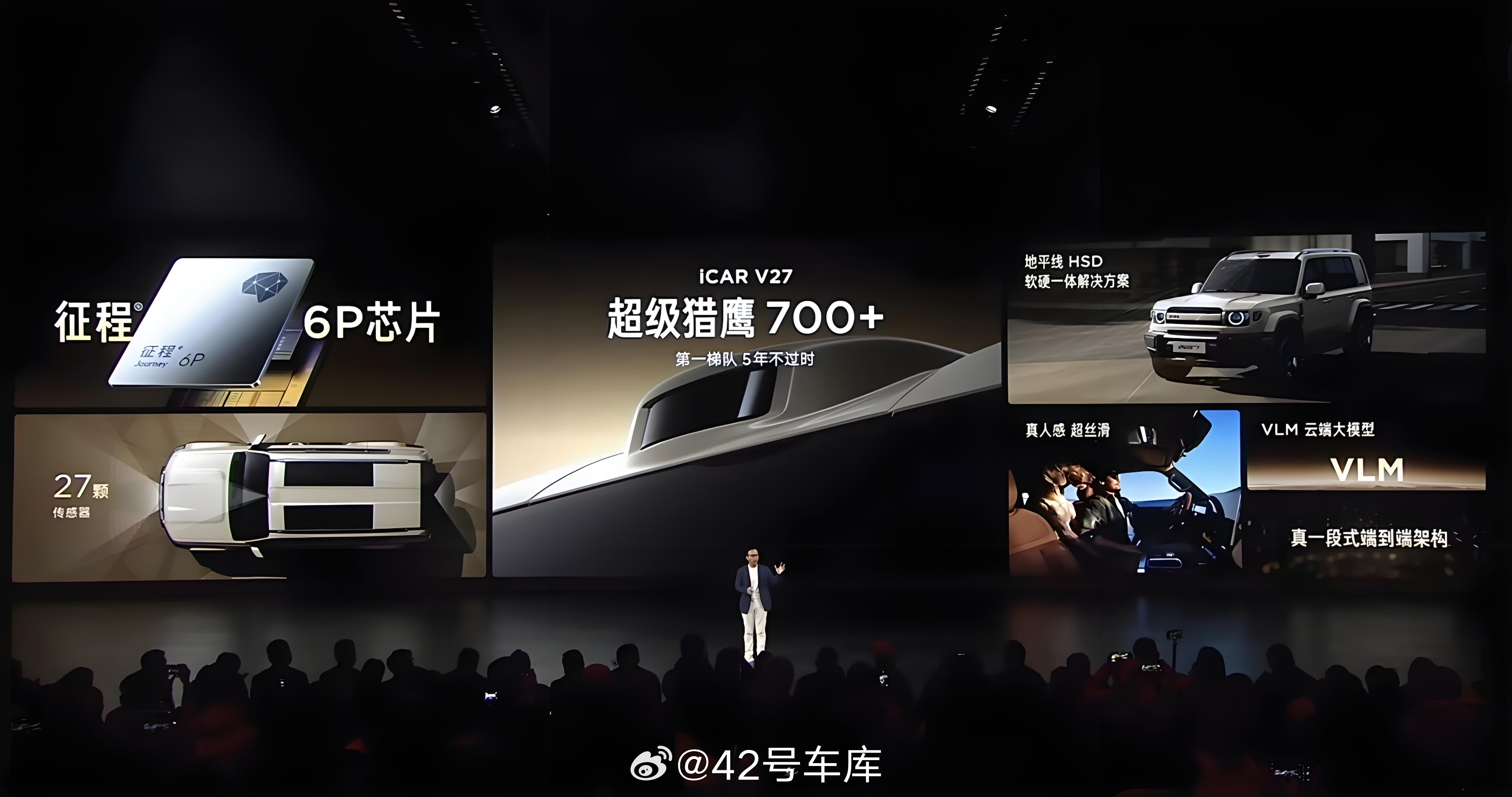 iCAR V27 正式上市，它也是第一台搭载地平线 HSD 的硬派 SUV。这套