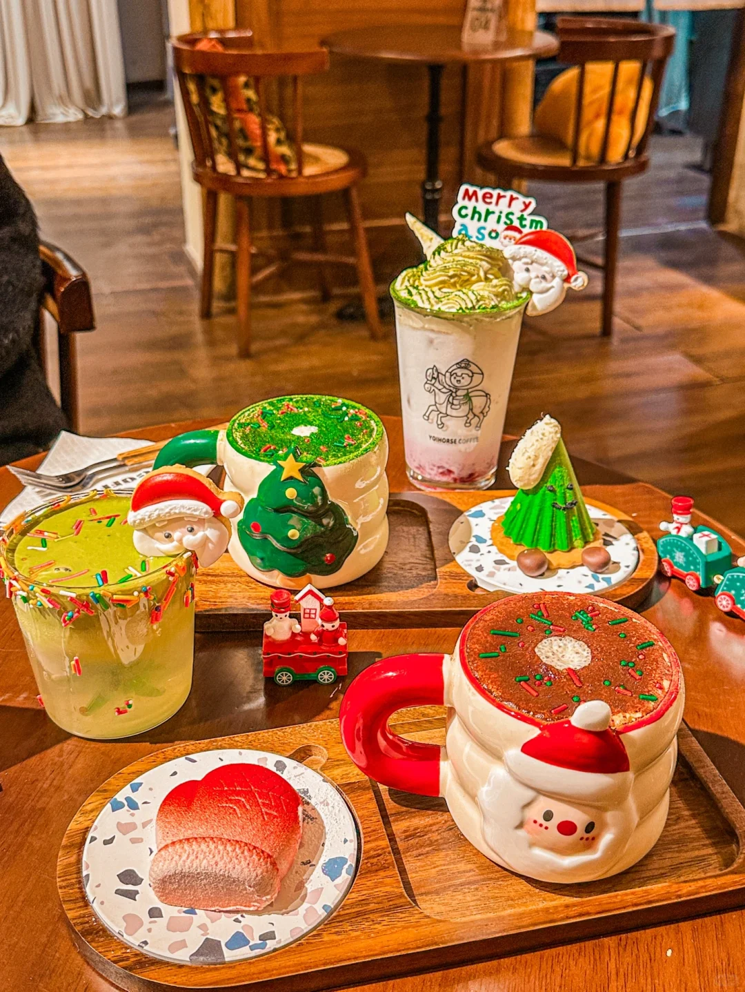 呼和浩特探店｜呼市也有圣诞主题下午茶啦‼️