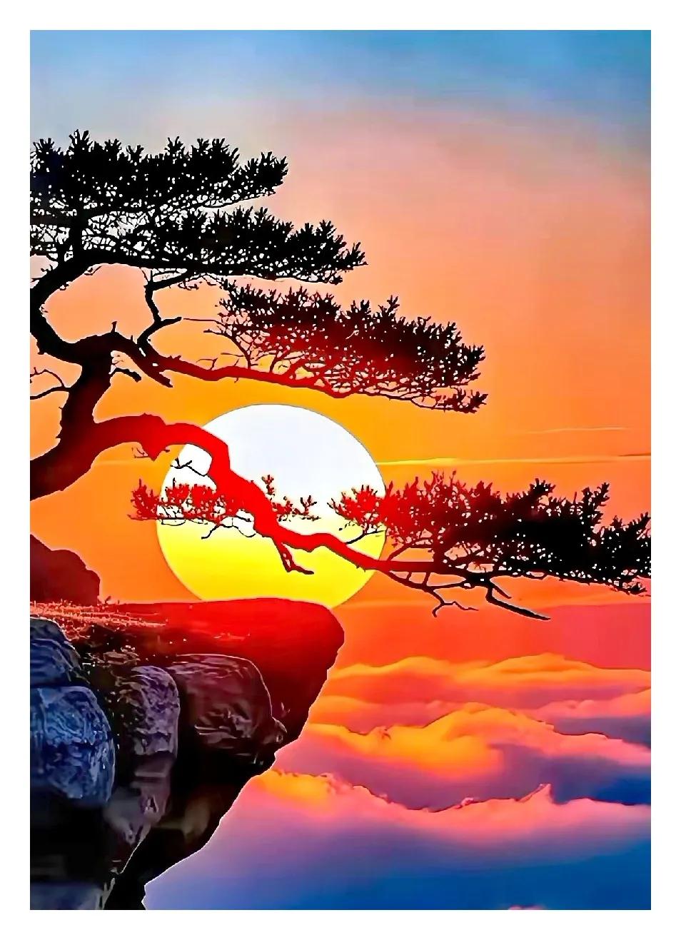 日出景点描写：
作者：月满西楼艳文，
  日出东海，霞光万道，天地间一片辉煌。迎
