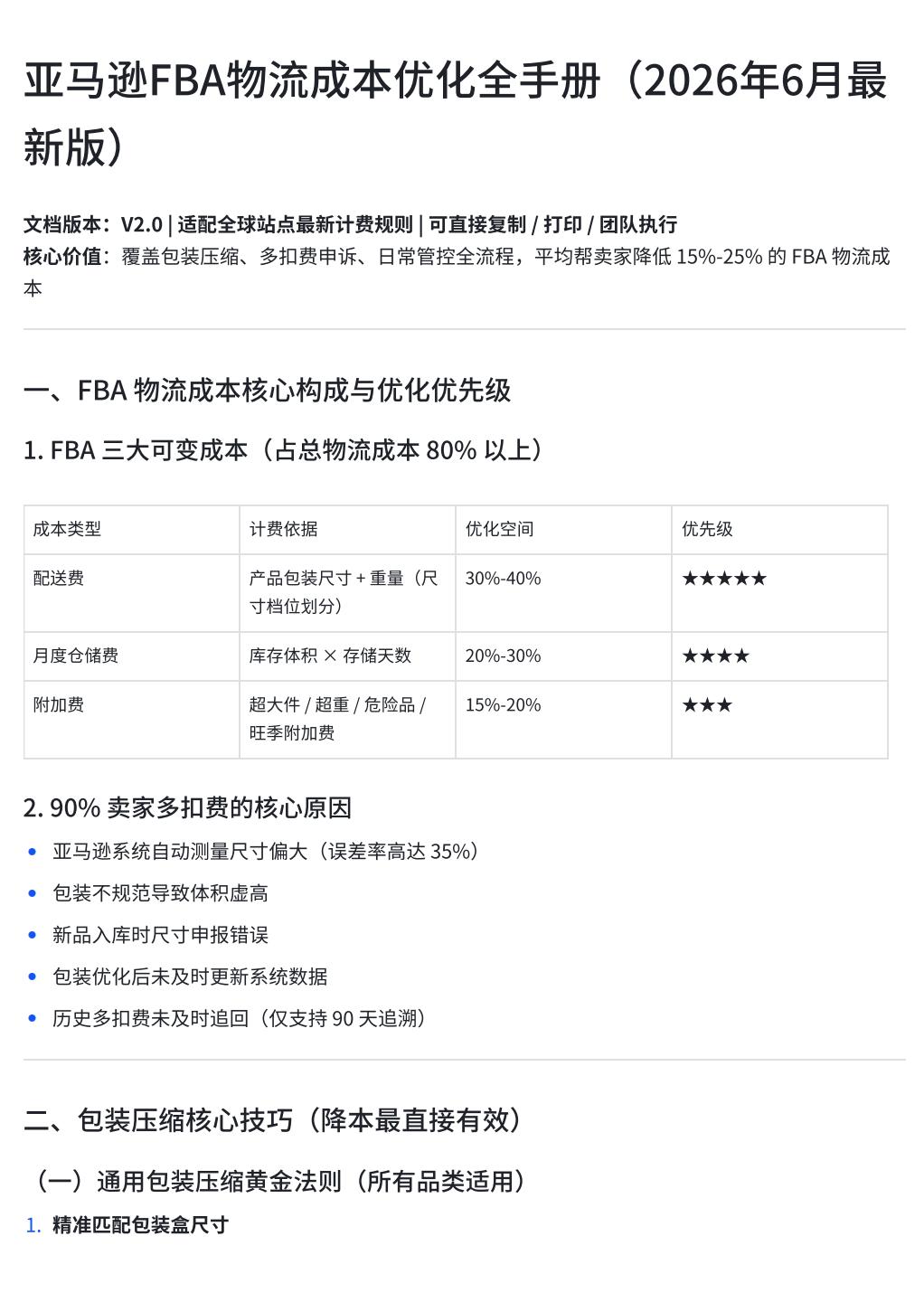 90%的亚马逊卖家都在被平台偷偷多收钱！只要亚马逊测错了你的产品尺寸重量，每发一