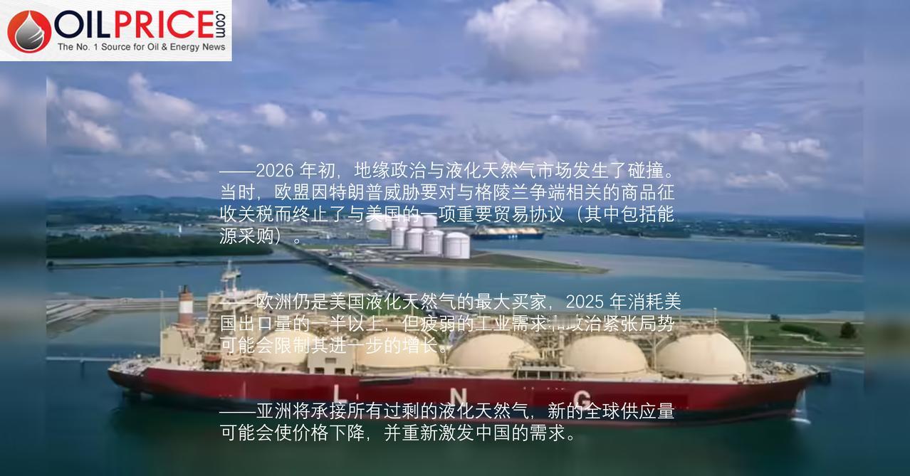 在创纪录的 2025 年之后，液化天然气进入了一个充满政治风险的年份

2025