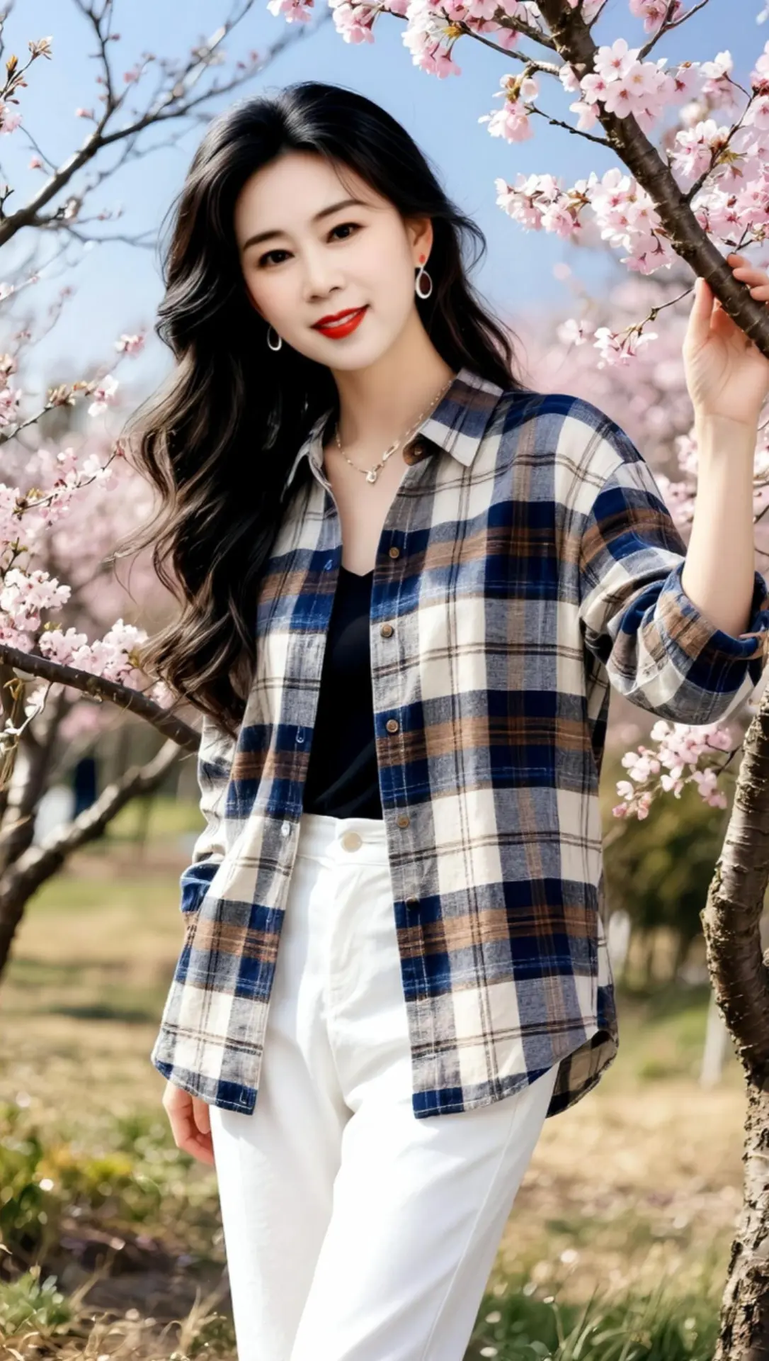 AI春日清新照 随变ai随便玩