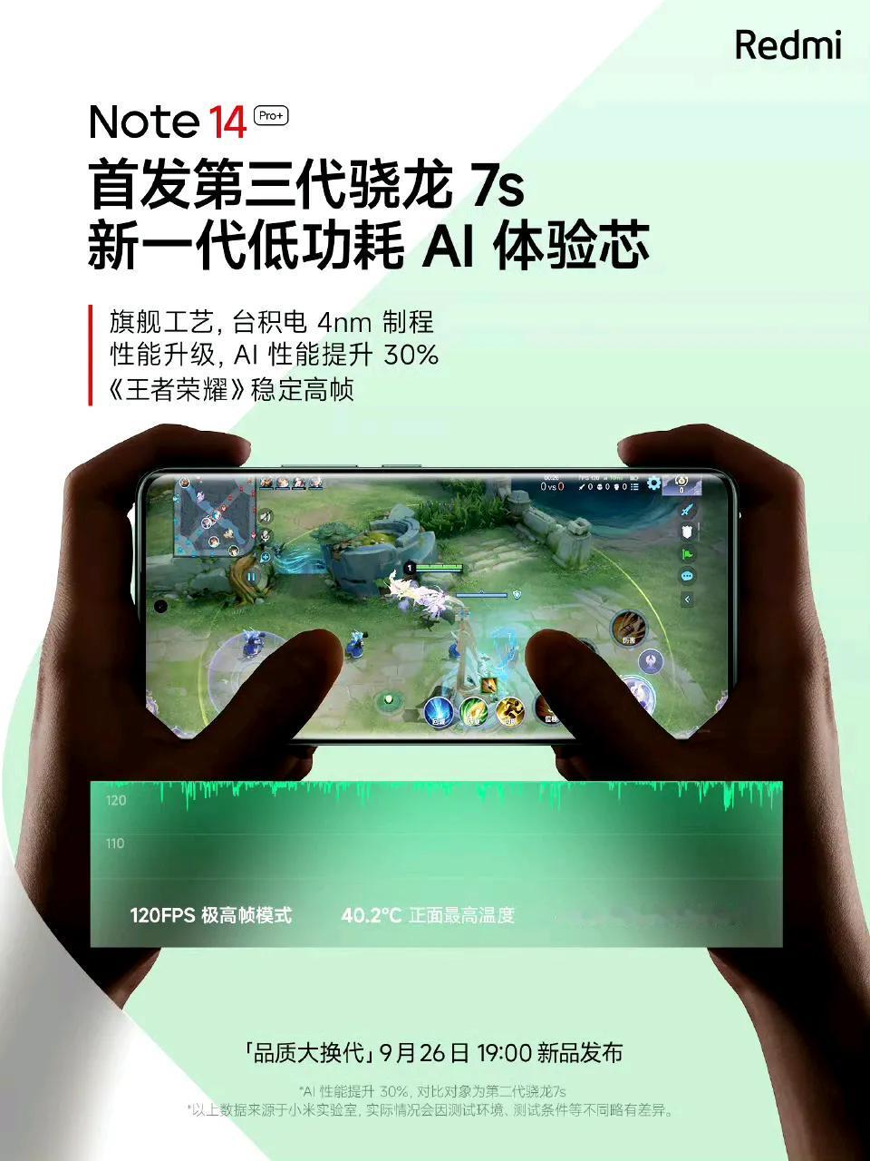 厉害啊，恭喜红米首发第三代高通骁龙7s芯片。雷总说永远不会缺芯看来不是吹牛，首发