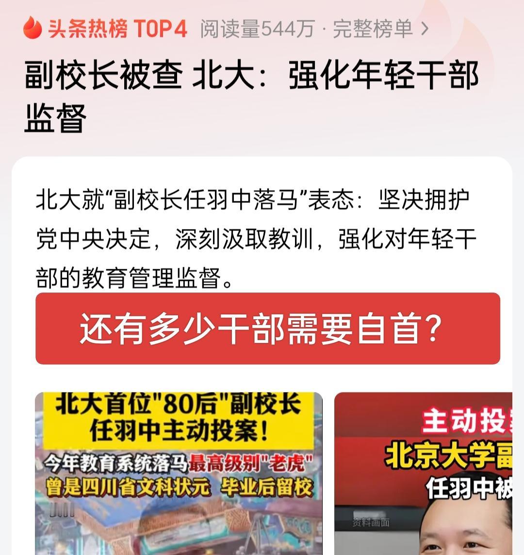 还有多少需要自首？曾经的状元，越是这种高智商犯罪分子社会危害越大！德不配位，必有