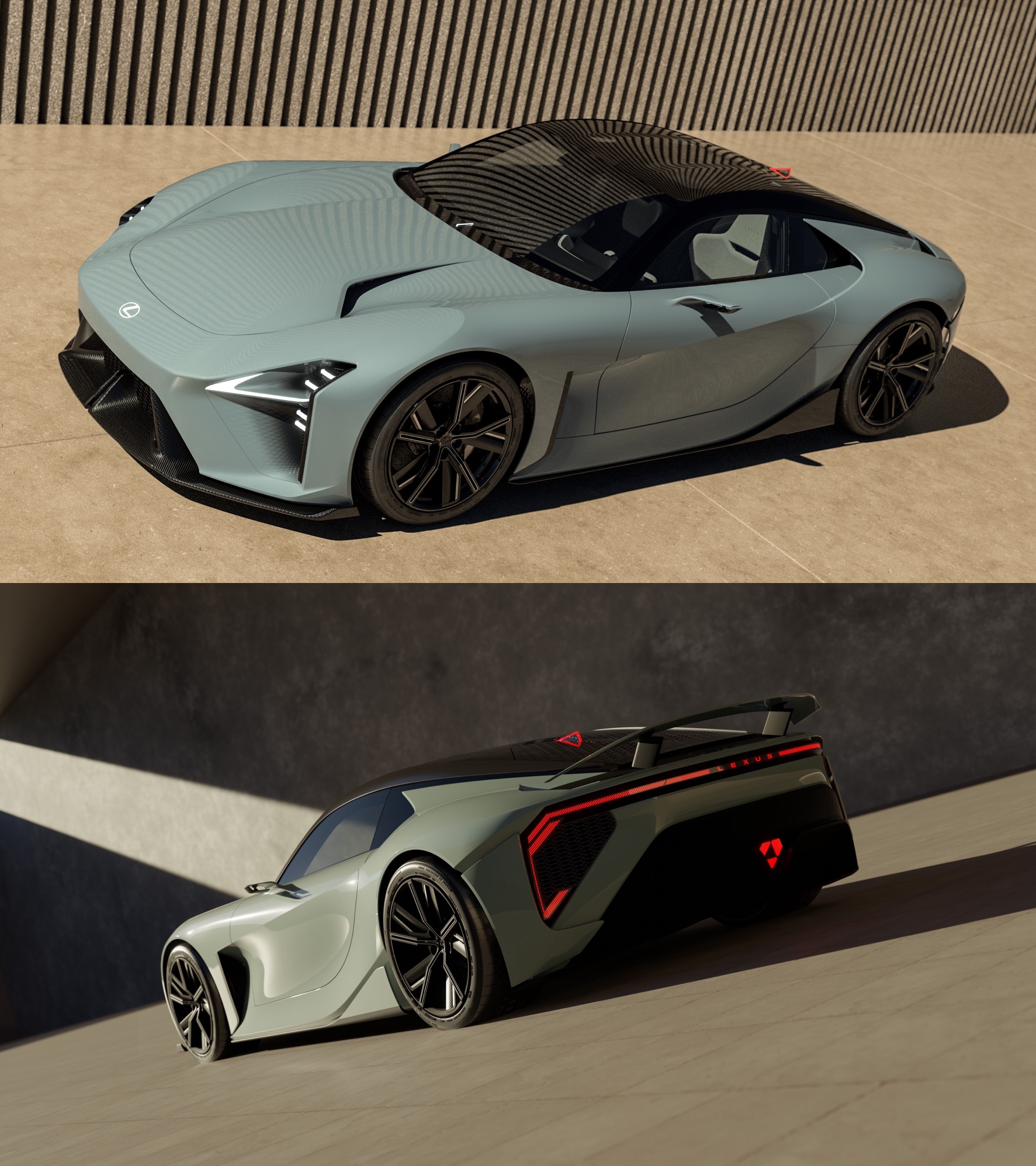 雷克萨斯今天还补充了一些Sport Concept的照片And it‘s abs