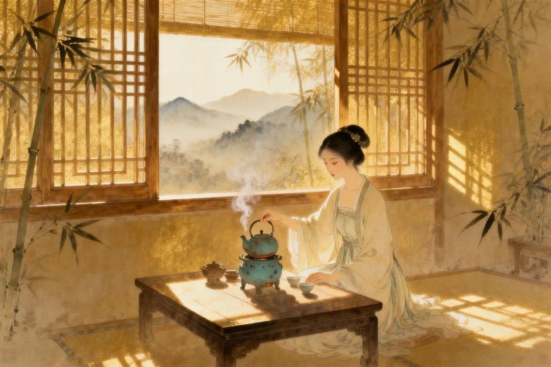 金字经·世味闲心
世味浓时扰，
事忙人自劳。
求利营营意怎消。
糟，乱思如絮飘。