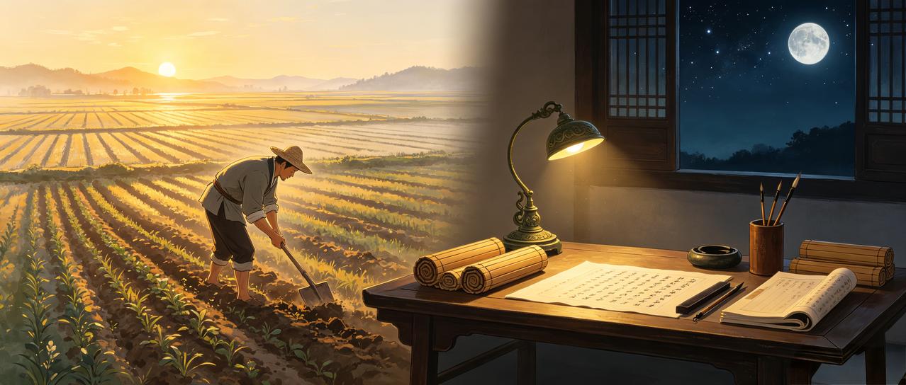 勤思笃行，方得始终

柳宗元有言：“早作而夜思，勤力而劳心。”

这八个字，堪称