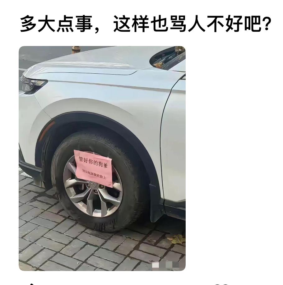 不是自己的车肯定不心疼，真要说你的车，你比谁都急