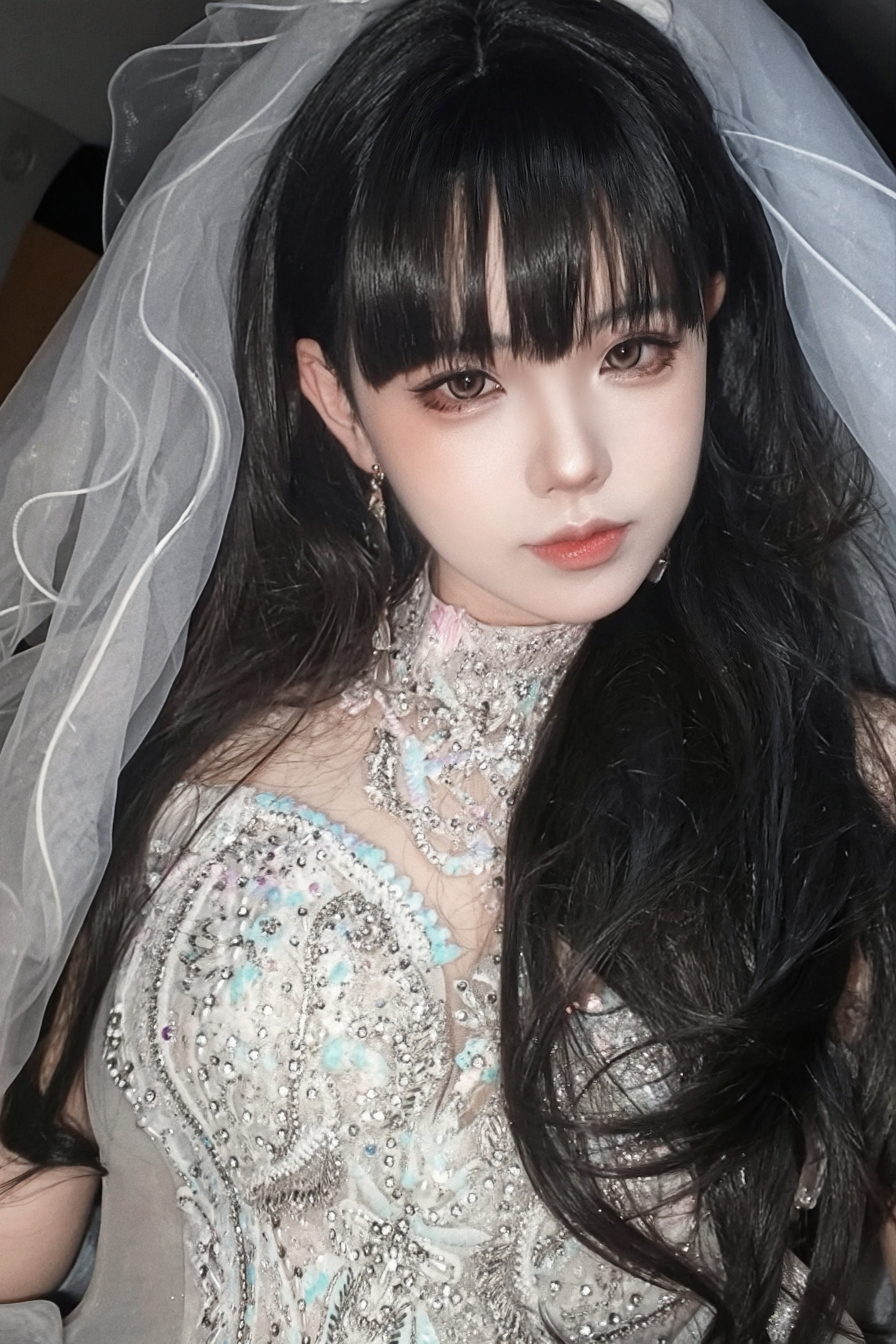 余生为笔 车里自拍婚纱哈其实是和白起去拍一年一度的婚纱日常日常碎片余生为笔