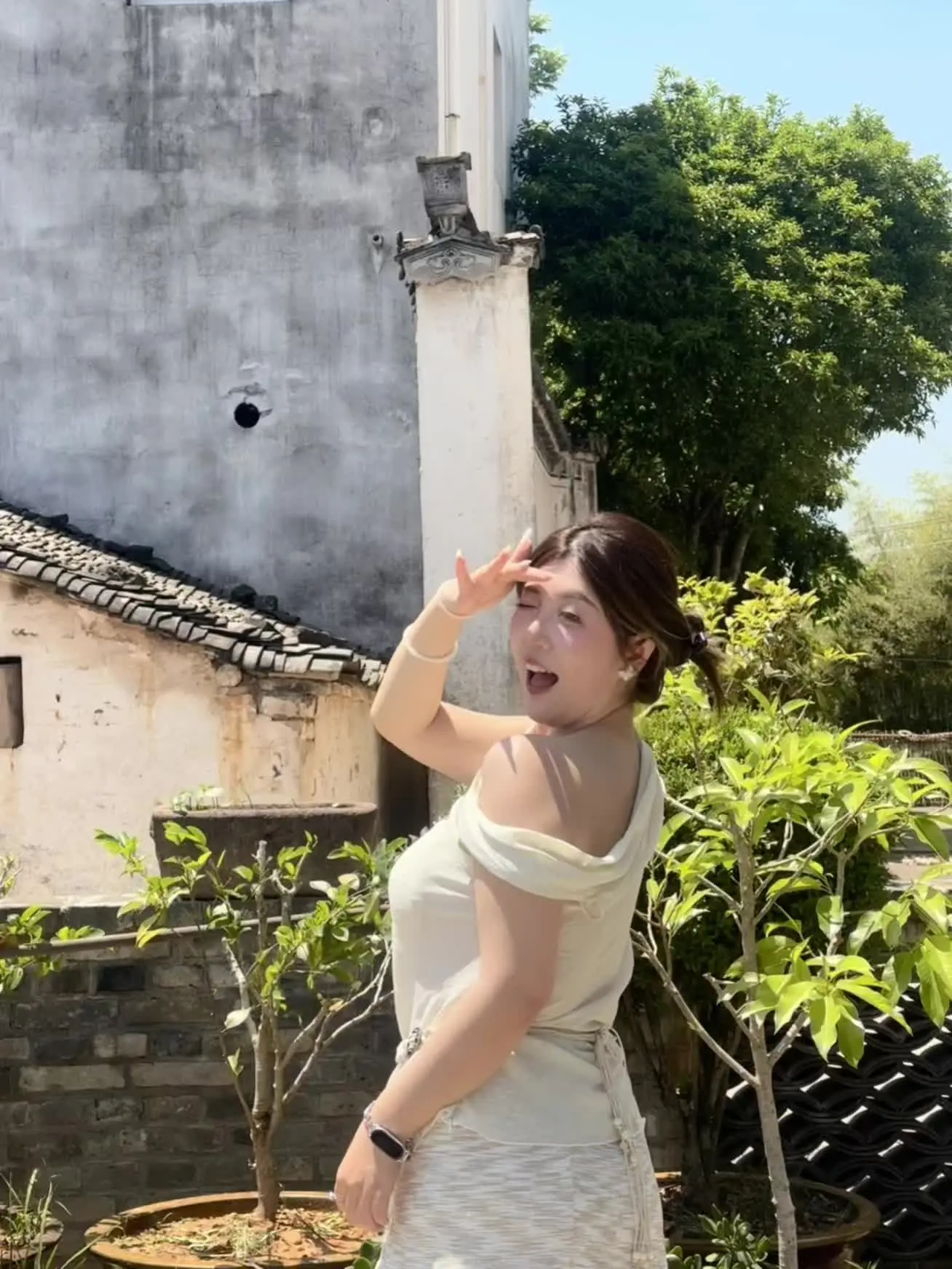 老婆～我们太登对啦～