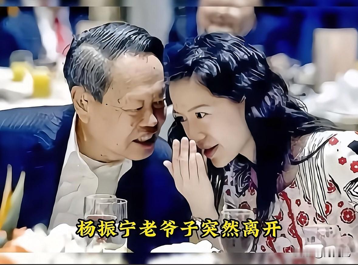 杨振宁先生的突然离开

最伤心的人肯定是翁帆
因为翁帆在28岁最美的年纪里，嫁给