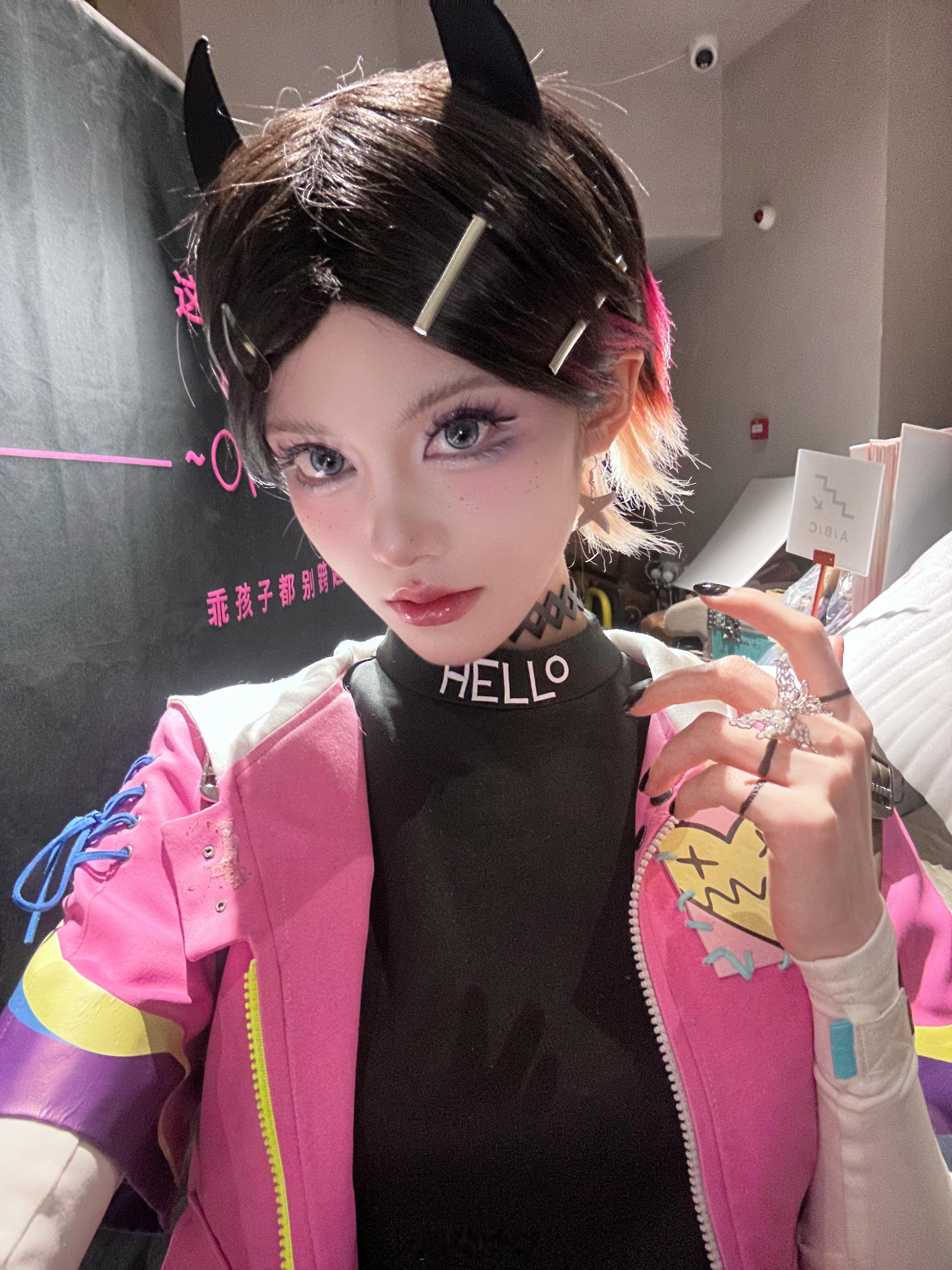 #cosplay[超话]##无畏契约# 瓦！ 暮蝶！#暮蝶# ​​​