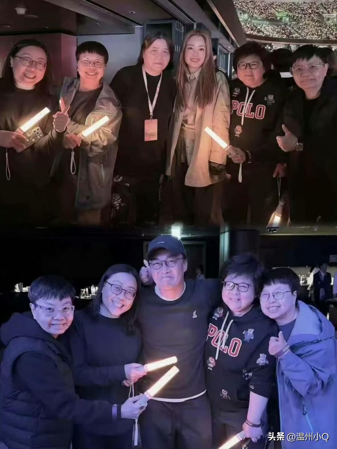 天后就是天后，孙燕姿来香港开演唱会，她在香港的人脉和交际圈很牛啊。

陈奕迅、梁