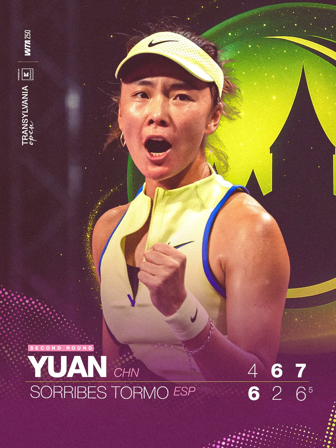 真不错呦，罗马尼亚250赛的女单八强中有两位中国球员，王欣瑜和袁悦。王欣瑜一月份